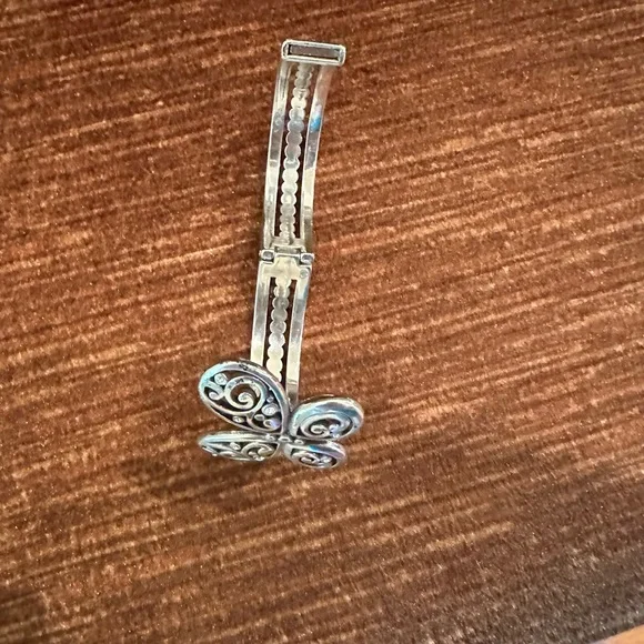 Brighton Silver Filigree Butterfly Bracelet - Picture 2 of 4